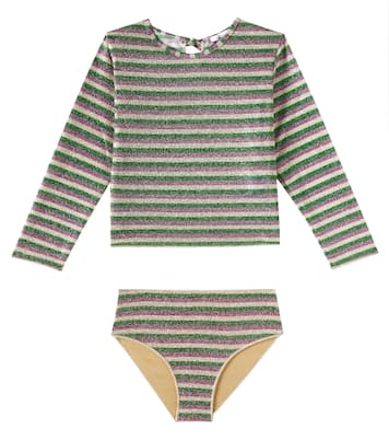 Lolita rashguard top and bikini bottoms set | Oséree Kids