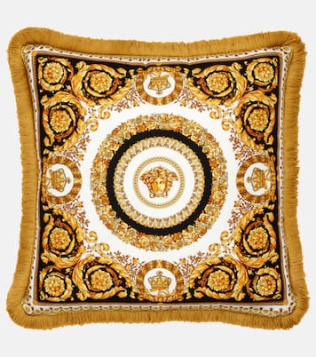 Cuscino in seta Crete De Fleur | Versace Home