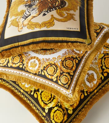 Cuscino in seta Crete De Fleur | Versace Home