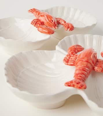 Lobster ceramic appetizer plate | Les-Ottomans