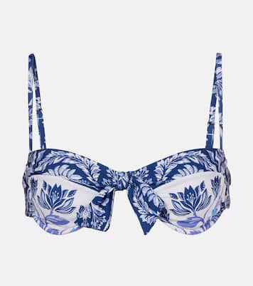 Top bikini con stampa floreale | Farm Rio