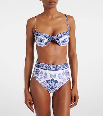 Top bikini con stampa floreale | Farm Rio
