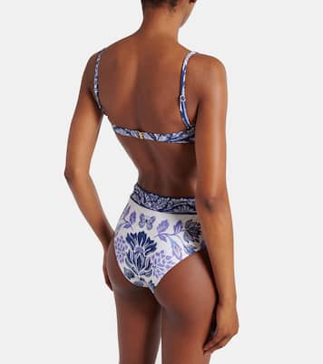 Top bikini con stampa floreale | Farm Rio