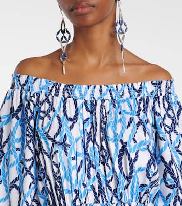Abito midi Eclipse con scollo bardot | Melissa Odabash