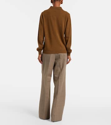 Highland wool and cashmere polo shirt | Blazé Milano