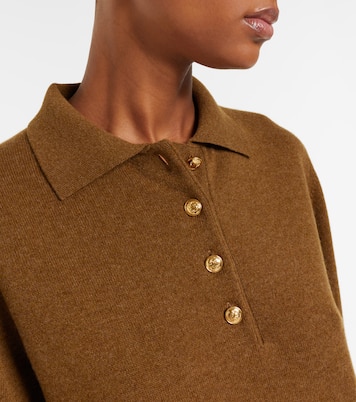 Highland wool and cashmere polo shirt | Blazé Milano