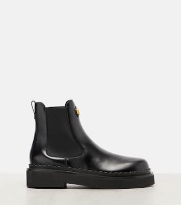 VLogo Signature leather ankle boots | Valentino Garavani