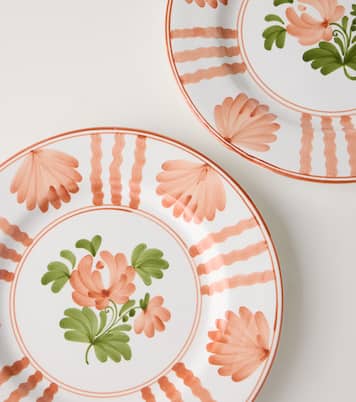 Blossom ceramic dinner plate | Cabana