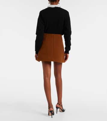 Wool-blend miniskirt | Patou
