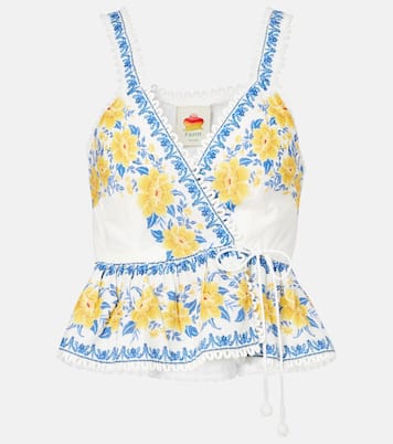 Top Zuli en coton à fleurs | Farm Rio