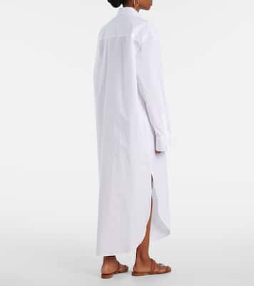 Helena cotton shirt dress | The Frankie Shop