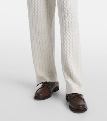 Pantalones anchos de cachemir | Brunello Cucinelli