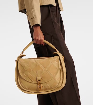 Medium leather shoulder bag | Burberry