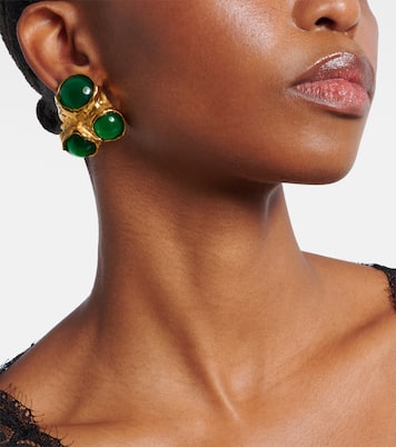 Bubble clip-on earrings | Saint Laurent