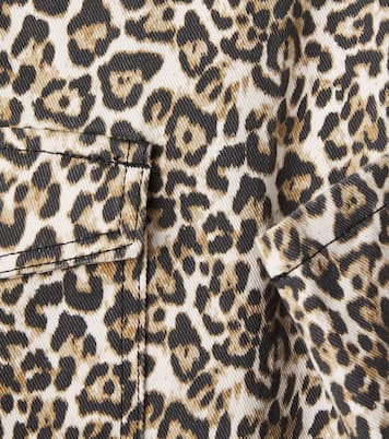 Nelia leopard-print straight pants | The New Society