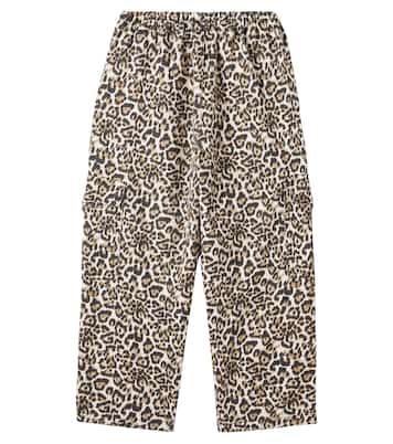 Nelia leopard-print straight pants | The New Society