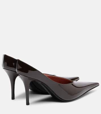 Anok 90 patent leather pumps | Amina Muaddi