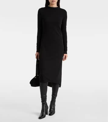 Draped jersey midi dress | Toteme