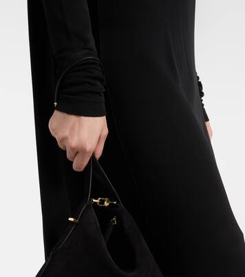 Draped jersey midi dress | Toteme