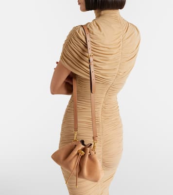 Cinch Small suede tote bag | Jimmy Choo