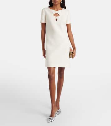 Vestido corto de crepé couture | Valentino