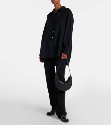 Izzy leather shoulder bag  | The Row