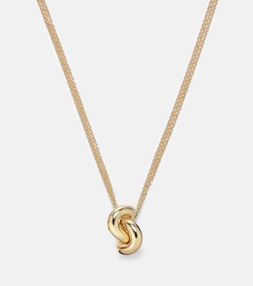 Legacy Knot Big 18kt gold necklace | Engelbert