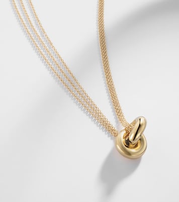 Legacy Knot Big 18kt gold necklace | Engelbert