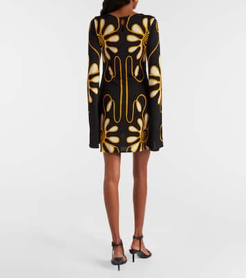 Vestido corto Maisha de jersey estampado | Cala de la Cruz