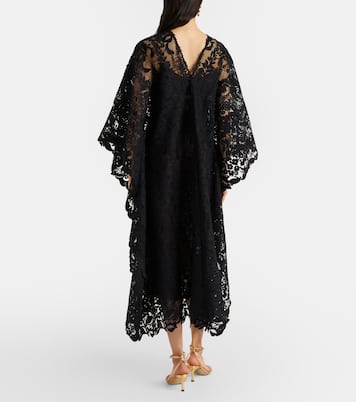 Caftano in pizzo guipure  | Oscar de la Renta