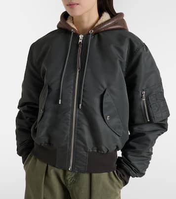 Bomberjacke mit Shearling | JW Anderson