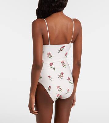 Ebano floral swimsuit | Agua by Agua Bendita
