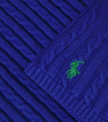 绞花针织棉质半身裙 | Polo Ralph Lauren Kids