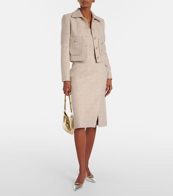 Sequined tweed jacket | Elie Saab