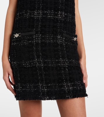 Medusa '95 cotton-blend tweed minidress | Versace