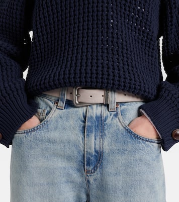 Ceinture Monili en daim | Brunello Cucinelli