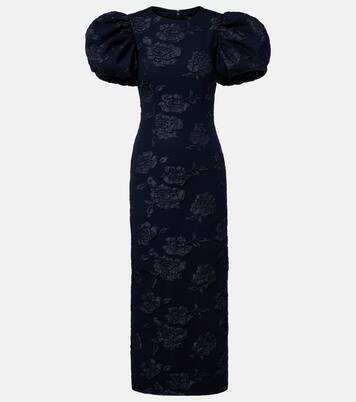 Ruby jacquard midi dress | Rotate