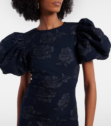 Ruby jacquard midi dress | Rotate