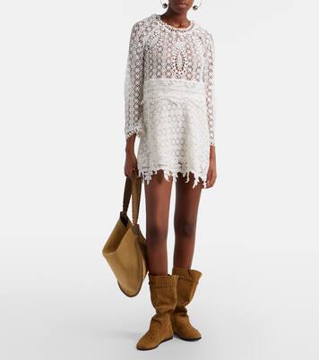 Welky laser-cut suede mid-calf boots | Isabel Marant