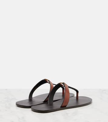 Sandalias Cassandre de piel | Saint Laurent