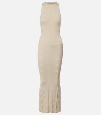 Robe longue Motivo en laine vierge | Rick Owens