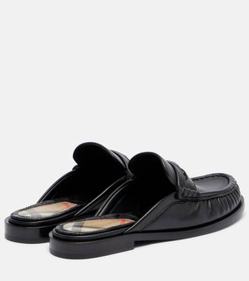 Slippers aus Leder | Burberry
