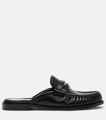 Slippers aus Leder | Burberry