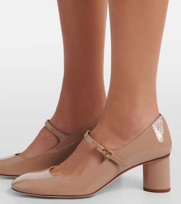 Patent leather Mary Jane pumps | Tod's