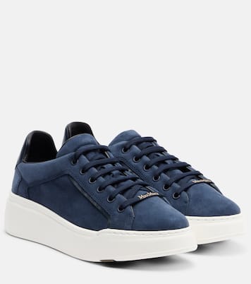 Suede platform sneakers | Max Mara