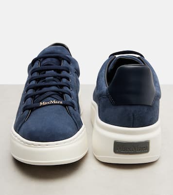 Suede platform sneakers | Max Mara