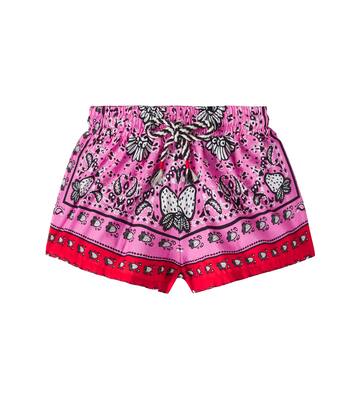 Morango Bandana cotton shorts | Fábula