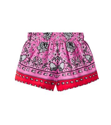 Morango Bandana cotton shorts | Fábula