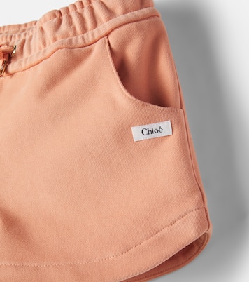 Shorts aus Baumwoll-Jersey | Chloé Kids