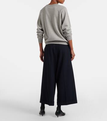 Lior cotton wide-leg pants | The Row